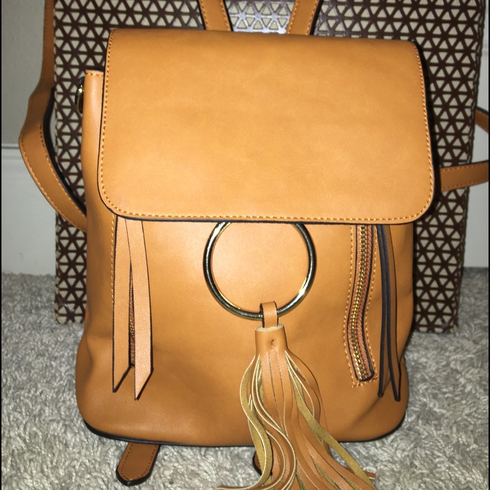 Forever 21 Leather Backpack